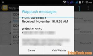 android wap|wap push messages android.